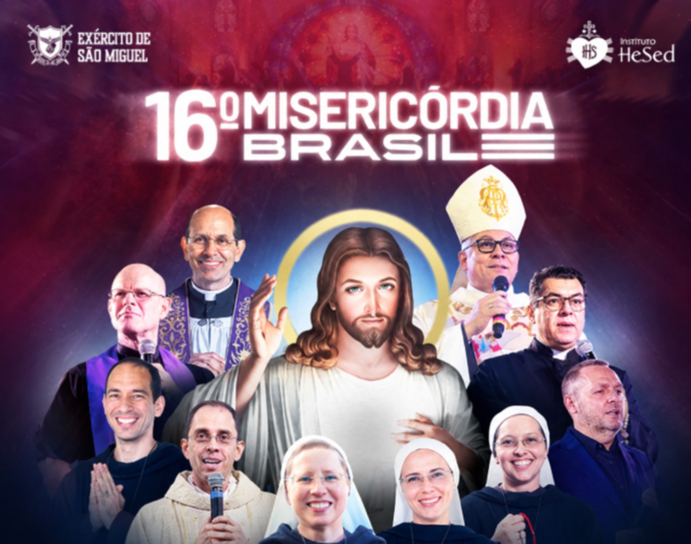 Capa da peregrinação Retiro Misericórdia Brasil